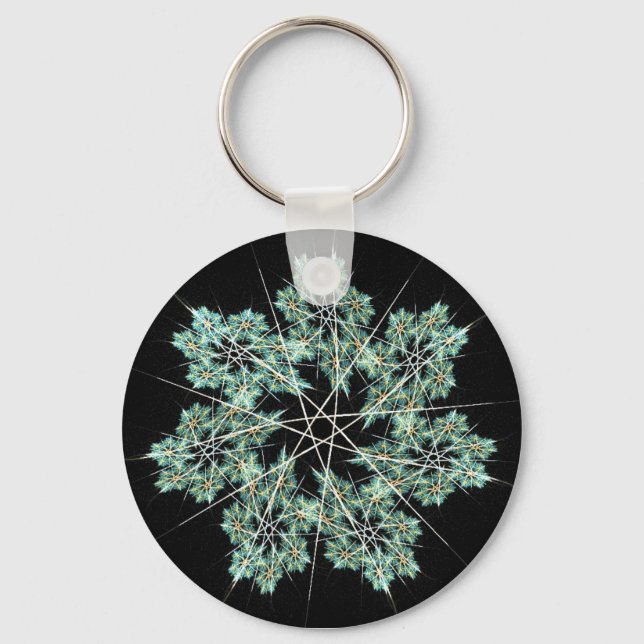 snowflake key ring (Front)