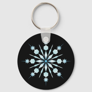 Snowflake keychain
