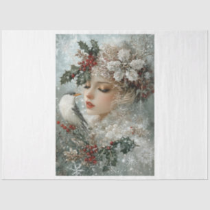 Snowflake Ladybird Tissue Paper