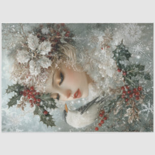 Snowflake Ladybird Tissue Paper