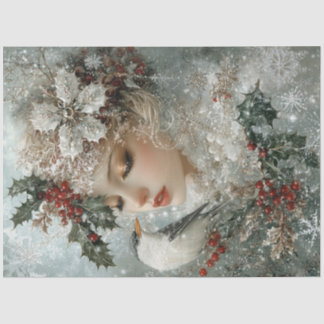 Snowflake Ladybird Tissue Paper