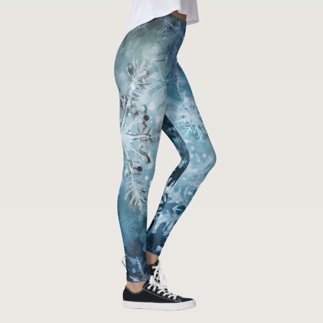 Snowflake Leggings - Pretty (Right)