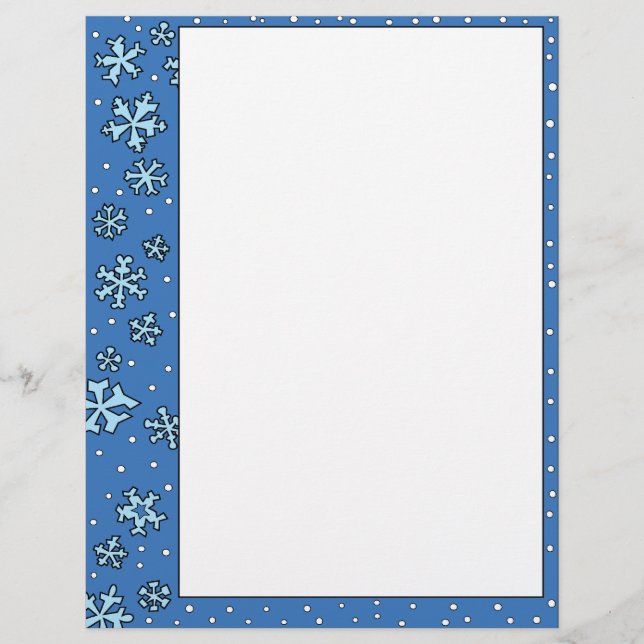 Snowflake Letterhead (Front)