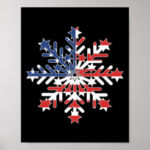 Snowflake - Liberal Democratic For July 4  Poster