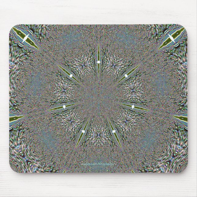 Snowflake Lights Mousepad (Front)