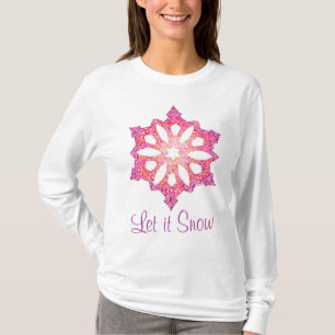 Snowflake Long Sleeved Shirt