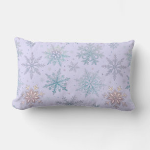 “Snowflake Lumbar Pillow