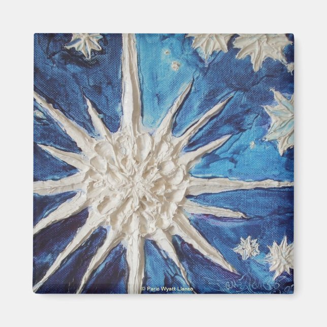 Snowflake Magnet (Front)