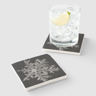 Snowflake Marble Coaster