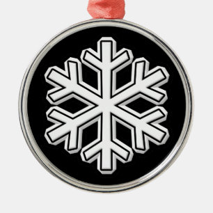 Snowflake Metal Tree Decoration