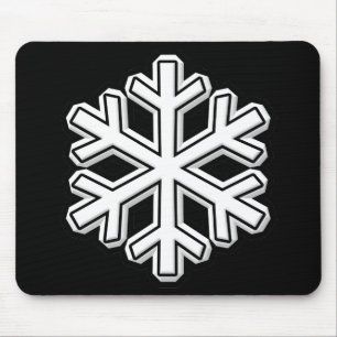 Snowflake Mouse Pad