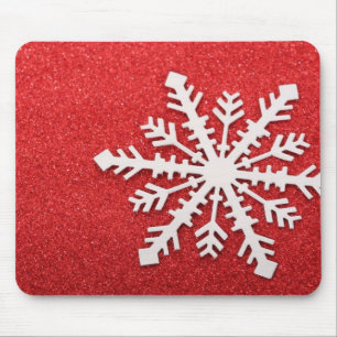 Snowflake Mouse Pad