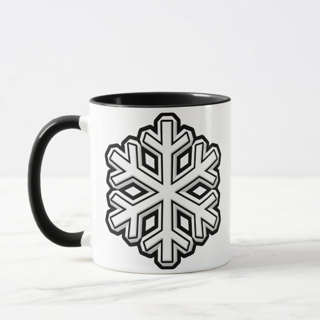 Snowflake Mug (Left)