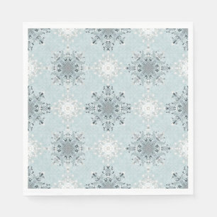  snowflake napkin