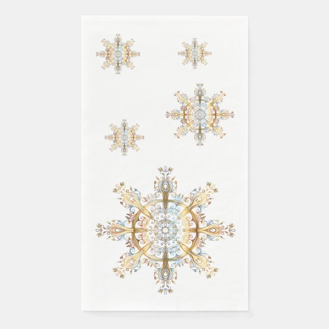 Snowflake  napkin (Front)
