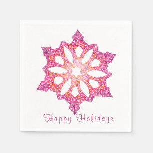 Snowflake Napkins