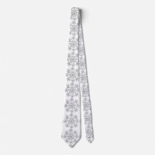 Snowflake Neck Tie