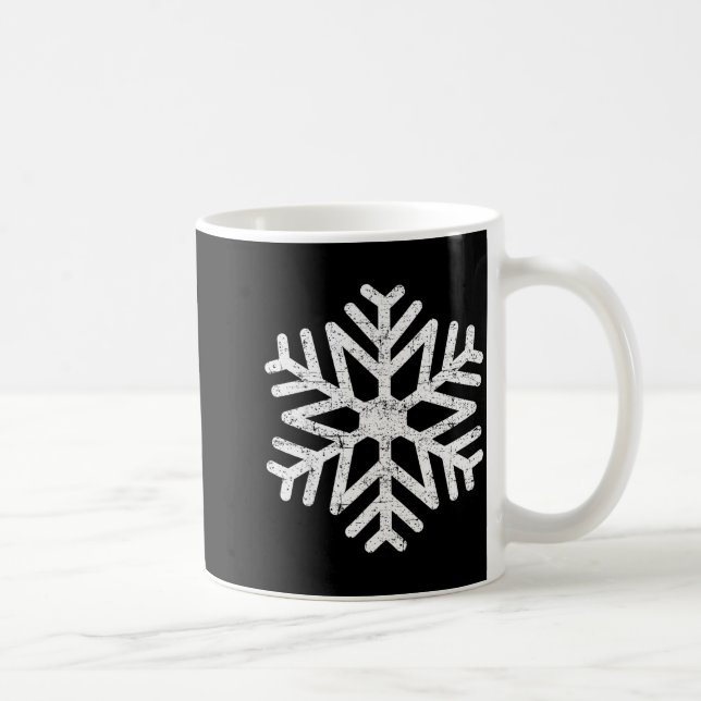 Snowflake New Awesome Cool Humor And Sarcastic Fun Coffee Mug (Right)