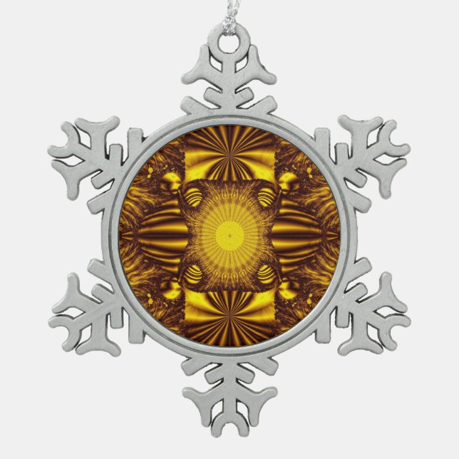 Snowflake Ornament Fractal Artwork (Front)