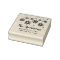 Snowflake Ornaments Address Design Art Stamp