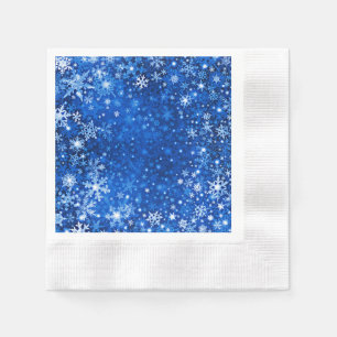 Snowflake Paper Napkins 