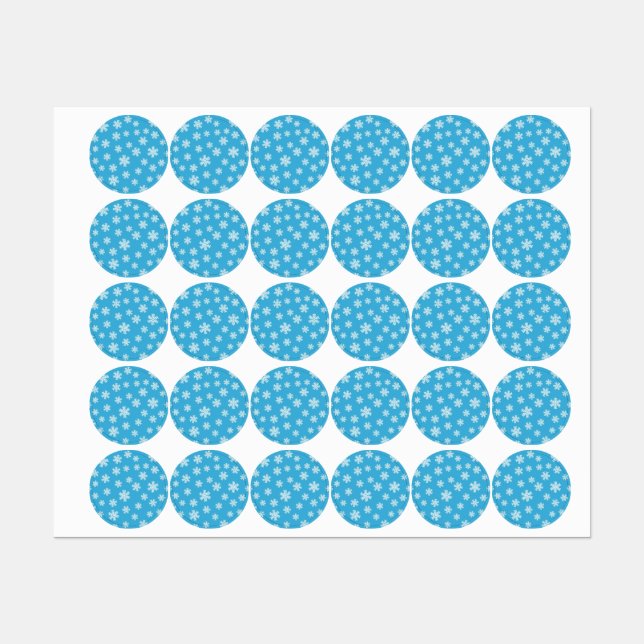 Snowflake pattern (Sheet)