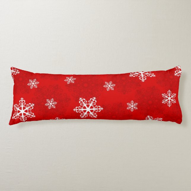 Snowflake pattern	 body cushion (Front)