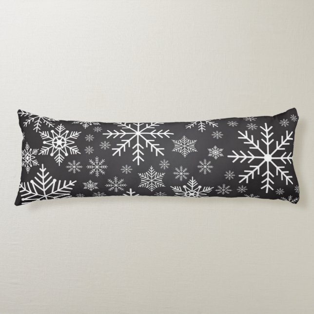 Snowflake pattern	 body cushion (Front)