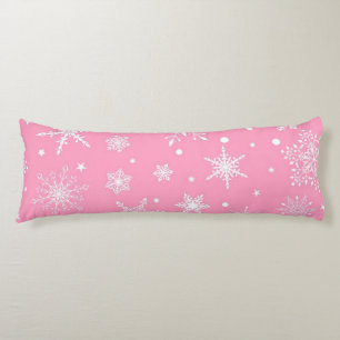 Snowflake pattern body cushion