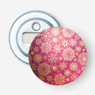 Snowflake pattern bottle opener