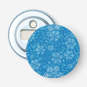 Snowflake pattern bottle opener