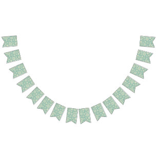 Snowflake pattern	 bunting 