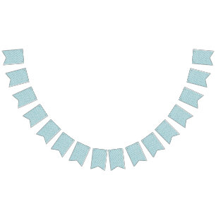 Snowflake pattern	 bunting 