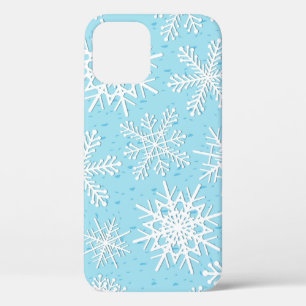 Snowflake pattern iPhone 12 case