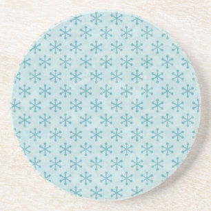 Snowflake pattern coaster