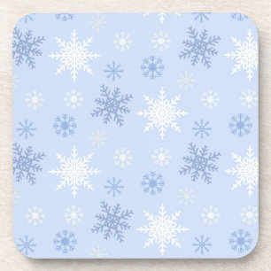 Snowflake pattern coaster