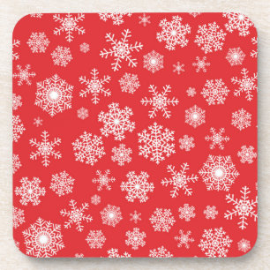 Snowflake pattern	 coaster