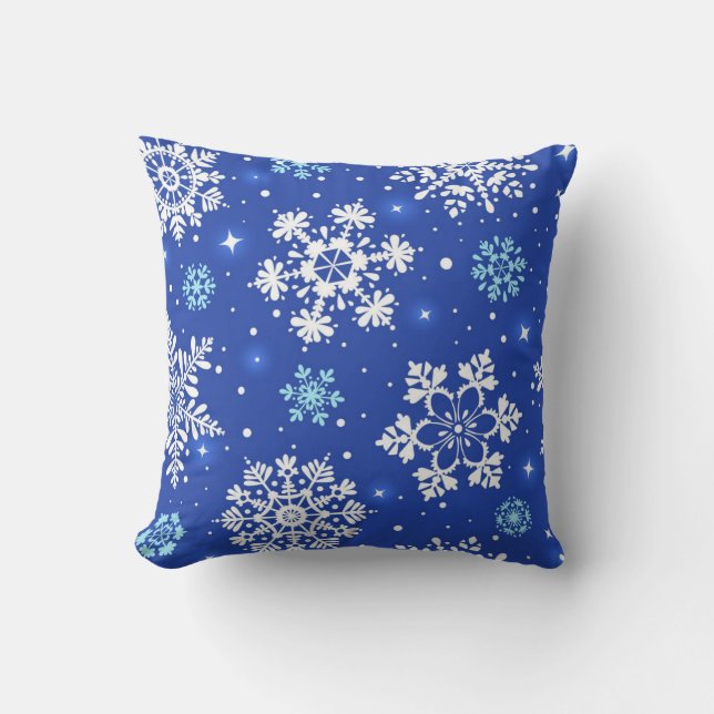 Snowflake pattern	 cushion (Front)