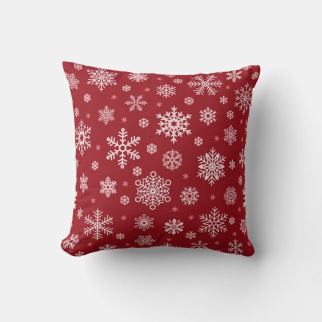 Snowflake pattern	 cushion (Front)
