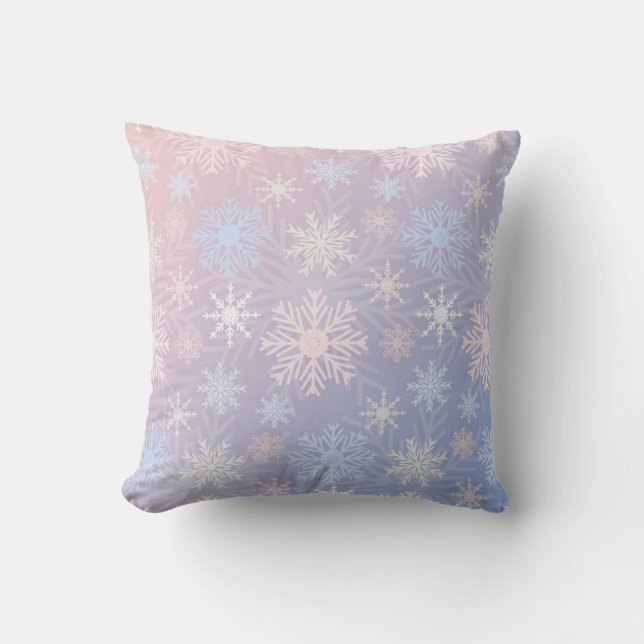 Snowflake pattern	 cushion (Front)