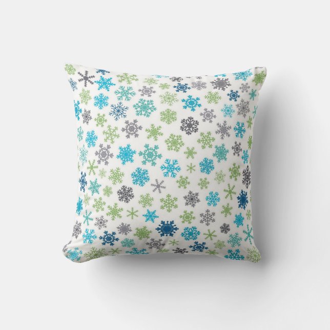 Snowflake pattern	 cushion (Front)