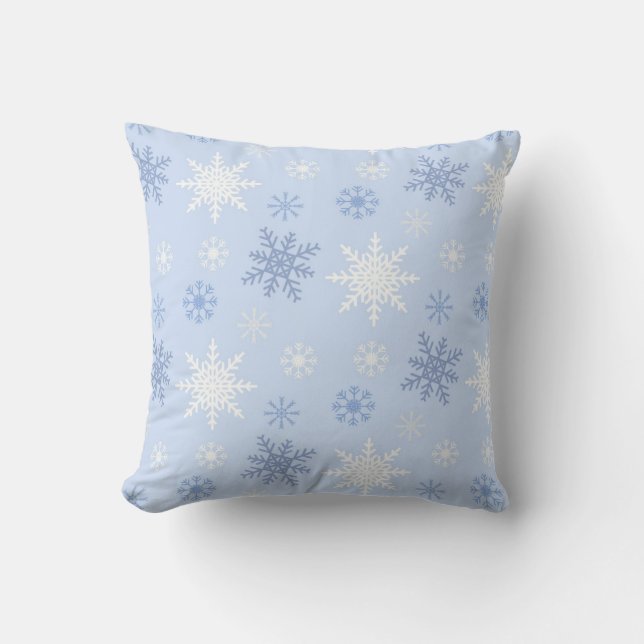Snowflake pattern	 cushion (Front)