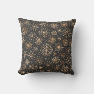 Snowflake pattern	 cushion