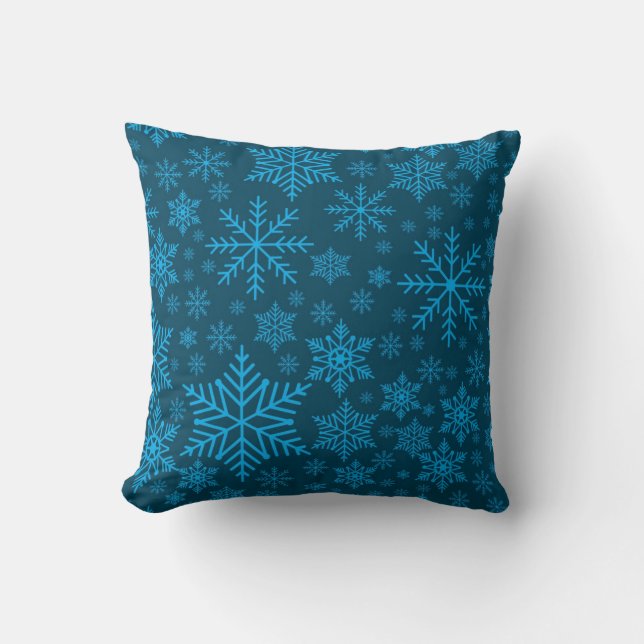 Snowflake pattern	 cushion (Front)