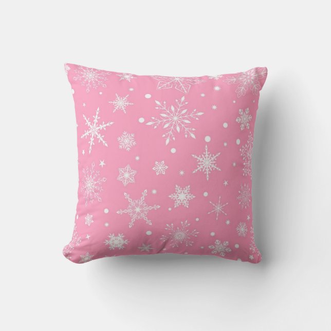 Snowflake pattern	 cushion (Front)
