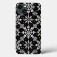 Snowflake Pattern Elegant Frost Aesthetic