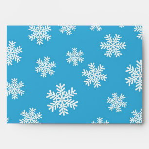 Snowflake pattern	 envelope