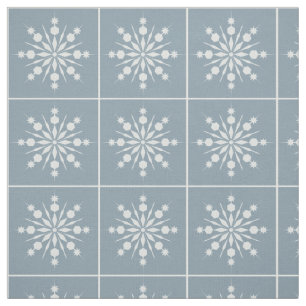 Snowflake Pattern fabric