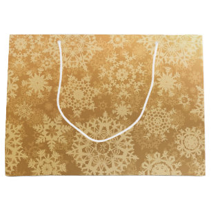 Snowflake pattern	 large gift bag