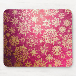 Snowflake pattern	 mouse pad